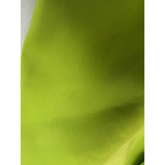 Meshki Luella Neon Green Women's Skirt Suit Cropped Blazer Small Casual Party - Picture 14 of 16